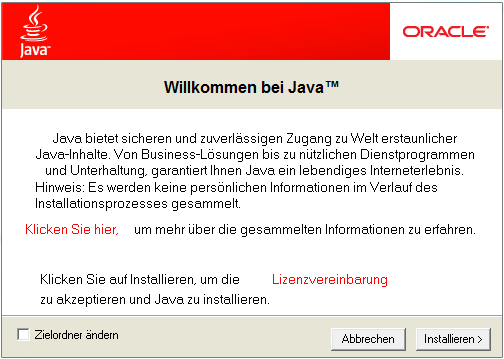 Java-Installation