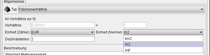 Flächenverhältnis