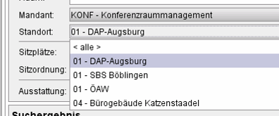 Mandanten und Standorte