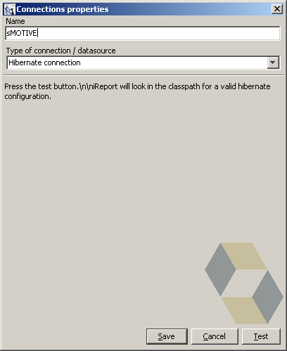 Eintragen des Datenbanknamens bei einer Hibernate Connection.